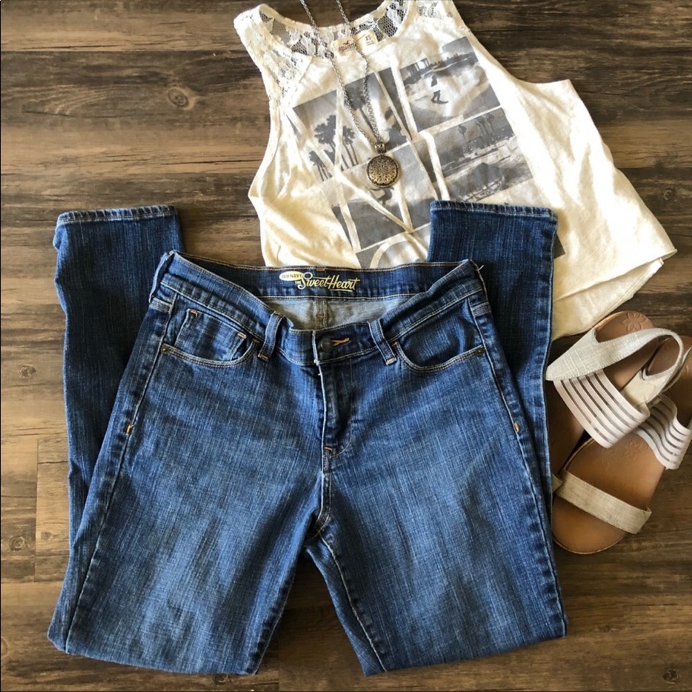 Old Navy Sweetheart Jeans size 6